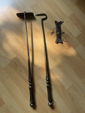 Kaminbesteck set schmiedeisern gebraucht kaufen  Ismaning