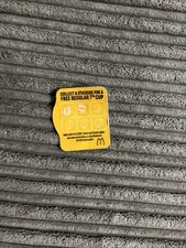 Mcdonald coffee sticker for sale  WIRRAL