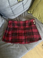 Minirock rot kariert gebraucht kaufen  Wächtersbach
