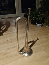 Silver plate bugle for sale  EAST GRINSTEAD