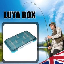 Usado, Isca de pesca portátil compartimentos caixa mala de pesca equipamentos de pesca acessórios comprar usado  Enviando para Brazil