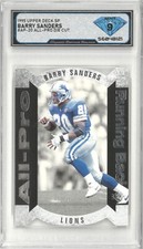 1995 Upper Deck Sp BARRY SANDERS #AP-20 All Pro Die Cut 💎 DSG 9 Estado perfeito comprar usado  Enviando para Brazil