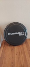33" Hummer H3 logotipo capa de pneu rígida pintada grafite metálico, usado comprar usado  Enviando para Brazil