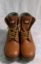 Botas de trabalho CAT Caterpillar masculinas Outbase marrom máquinas de caminhada EUA tamanho 10.5 comprar usado  Enviando para Brazil