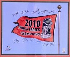 2010 World Series San Francisco Giants impressão autografada emoldurada profissionalmente! comprar usado  Enviando para Brazil