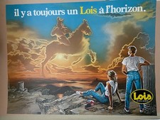 Affiche publicitaire jeans d'occasion  Lille-
