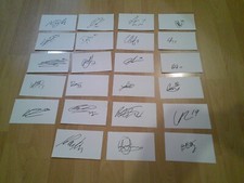 Signed cards peterborough for sale  LINCOLN