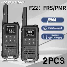 Mini Walkie Talkie Impermeable Tipo-C Radio Portátil de Dos Vías 2 PIEZAS Sin Licencia segunda mano  Embacar hacia Mexico