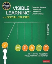 Visible Learning for Social - Paperback, by Hattie John; Stern - Very Good segunda mano  Embacar hacia Mexico