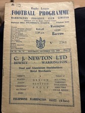 Warrington barrow rugby for sale  BURY