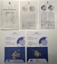 Silber gedenkmünzen geschicht gebraucht kaufen  Deutschland
