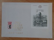 DDR - Ersttagsbrief/FDC Mi-Nr. Block 84, 750 Jahre Berlin, M€ 10,00, usado comprar usado  Enviando para Brazil