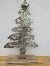 Tannenbaum metall silber gebraucht kaufen  Rödental