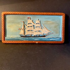 Hand carved ship for sale  New York