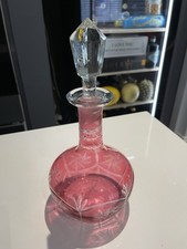 Antique pretty cranberry for sale  SCARBOROUGH
