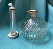 Vintage glass wick for sale  PETERBOROUGH