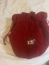 Red velvet pouch for sale  MORDEN