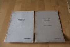 Vintage booklet peugeot d'occasion  Expédié en Belgium