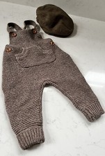 Macacão suéter outono bebê menino Zara 1-3 meses, usado comprar usado  Enviando para Brazil