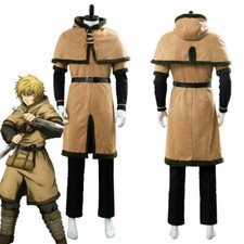 Używany, Pirat Winland Saga Wikingowie Thorfinn Kostium cosplay Halloween Mundur Garnitur na sprzedaż  Wysyłka do Poland