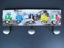 9977701 Rail de Crochet Garde-Robe Métal Moped Scooter Moto Vintage 15x37cm comprar usado 9977701 Rail de Crochet Garde-Robe Métal Moped Scooter Moto Vintage 15x37cm comprar usado  Enviando para Brazil