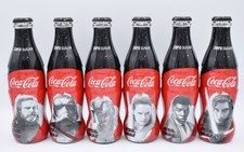 *¡MUY RARO! Juego sellado de 6 botellas de Coca Cola de vidrio Star Wars "The Last Jedi" segunda mano  Embacar hacia Mexico