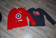 Shirts capitaine america d'occasion  Franqueville-Saint-Pierre