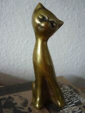 Katze messing bronze gebraucht kaufen  Recklinghausen