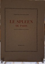 Charles baudelaire spleen d'occasion  Toulouse-