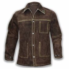 Usado, Cow Hide Leather Welder Jacket,Flame Resistant Heavy Duty Tig/Mig Welding Jacket comprar usado  Enviando para Brazil