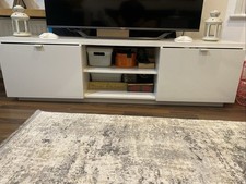 Stand cabinet white for sale  LONDON