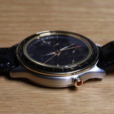 Citizen 6720-G70234 Avalon Super World Date Metal relógio de quartzo vintage raro usado comprar usado  Enviando para Brazil