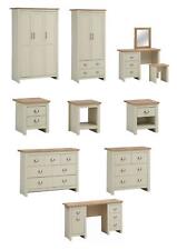Cream oak bedroom for sale  WREXHAM