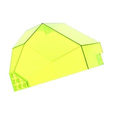 Używany, 1x panele okienne Lego 10x10x12 przezroczyste neonowe zielone ćwierćkopuła szyba 2409 na sprzedaż  Wysyłka do Poland