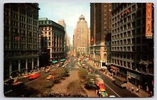Cartão postal Herald Square New York City NY populares shopping centers gimbells Street comprar usado  Enviando para Brazil