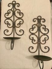 Pair scrollwork metal for sale  NEWPORT