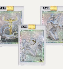 2024 Complex X GAS Hajime Sorayama gelo rachado paralelo SP 3 cartas conjunto #/100 comprar usado  Enviando para Brazil