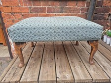 Vintage rectangular footstool for sale  STAFFORD