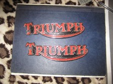 Triumph tank badges for sale  HOOK
