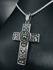 Löwe kopf kreuz gebraucht kaufen  Traunreut