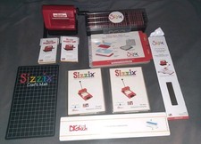 Lote de máquinas y accesorios Sizzix Sidekick - 32 troqueles extensores plataformas de corte segunda mano  Embacar hacia Mexico
