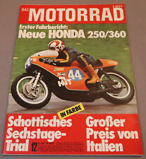 Motorrad 1974 honda gebraucht kaufen  Rastede