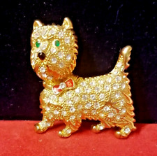 Dog gold plated for sale  ROMFORD