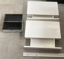 Badschrank weiß 45cm gebraucht kaufen  Nastätten