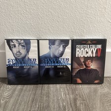 ROCKY 1-5 DVD Lot - 5 Movies! - Sylvester Stallone - Rocky I, II, III, IV, V comprar usado  Enviando para Brazil