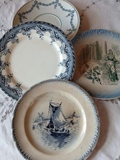 Lot anciennes assiettes d'occasion  Angoulême