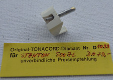 Tonacord diamant nadel gebraucht kaufen  Wipperfürth