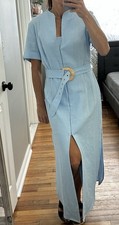 Women blue belted for sale  Trenton