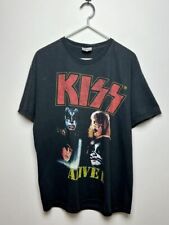 Camiseta unissex preta clássica retrô Kiss 2008 Tour Band P-5XL KH7454 comprar usado  Enviando para Brazil