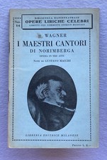 Richard wagner maestri usato  Varese